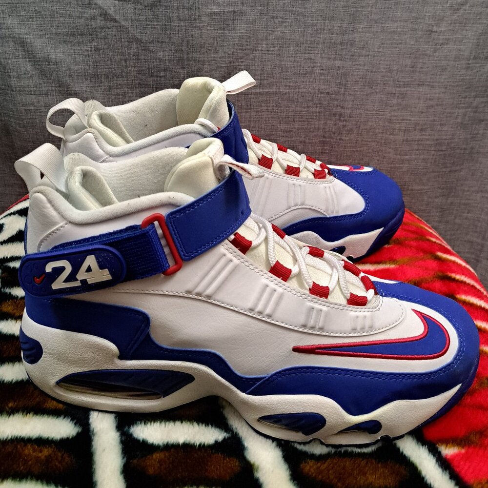 %Size 12 Men Nike Air Griffey Max 1 USA 2022 DX3723-100 / A 24 - Picture 2 of 12